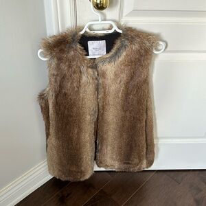 Zara Faux Fur Vest